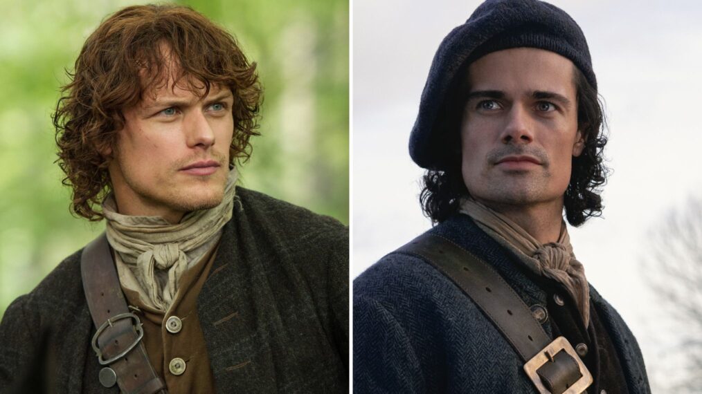 Sam Heughan and Jamie Roy for 'Outlander' and 'Outlander: Blood of My Blood'