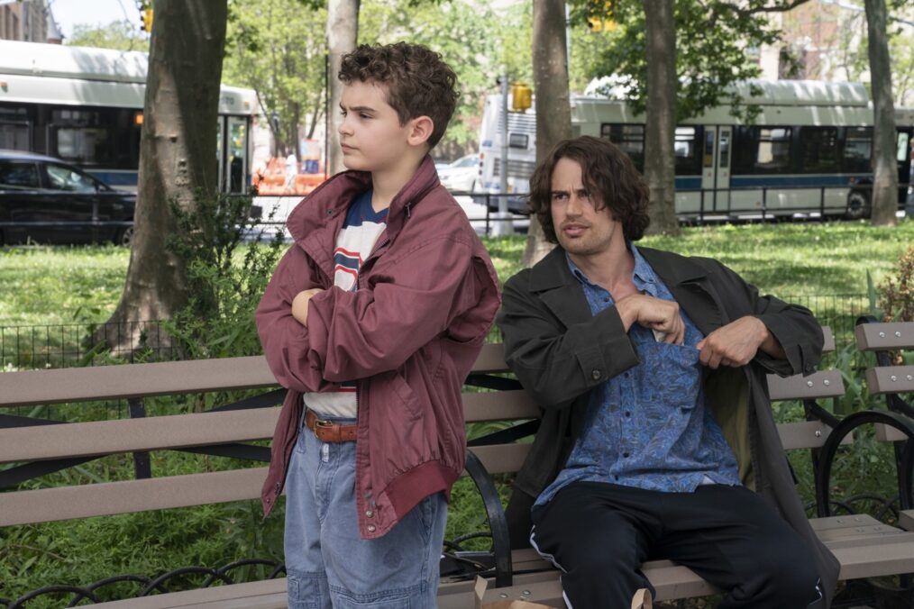 Theo James and Jason David in 'The Time Traveler's Wife'