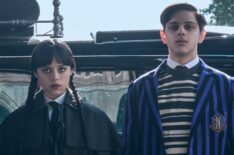 Jenna Ortega and Isaac Ordonez in 'Wednesday' Season 2