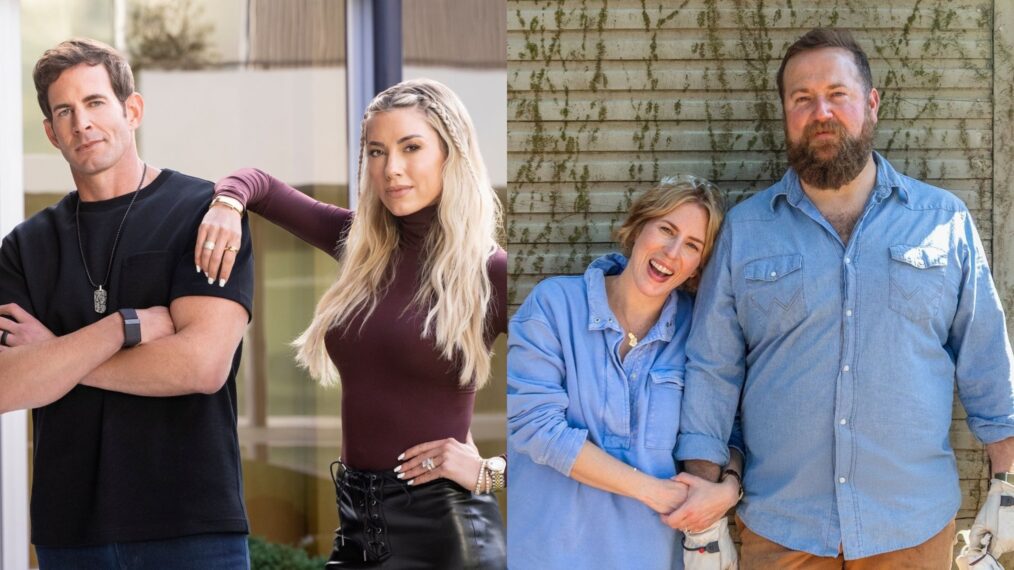 Tarek and Heather Rae El Moussa; Erin and Ben Napier