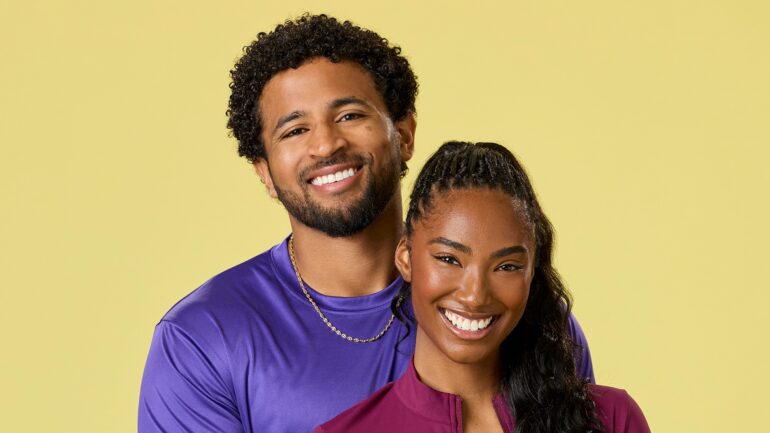Taylor Hale and Kyland Young on the Amazing Race