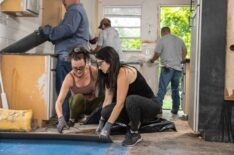 Rebecca Franchione and Kristy Etheredge in The Mother Flip
