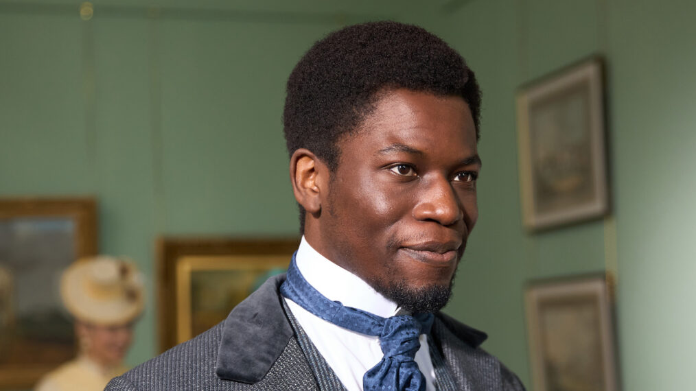 Isaac Cole (Owen Igiehon) in 'The Forsytes'