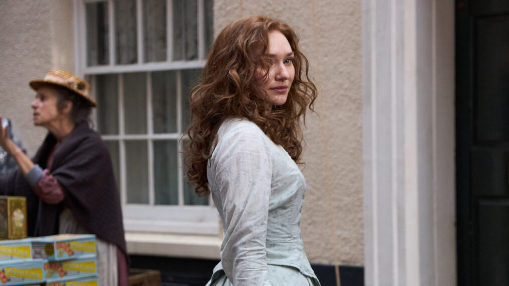 Louisa Byrne (Eleanor Tomlinson) in 'The Forsytes'