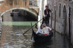 Louisa Byrne (Eleanor Tomlinson), Jolyon Forsyte, Jr (Danny Griffin) in 'The Forsytes'