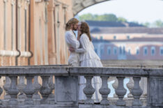 Jolyon Forsyte, Jr (Danny Griffin), Louisa Byrne (Eleanor Tomlinson) in 'The Forsytes'