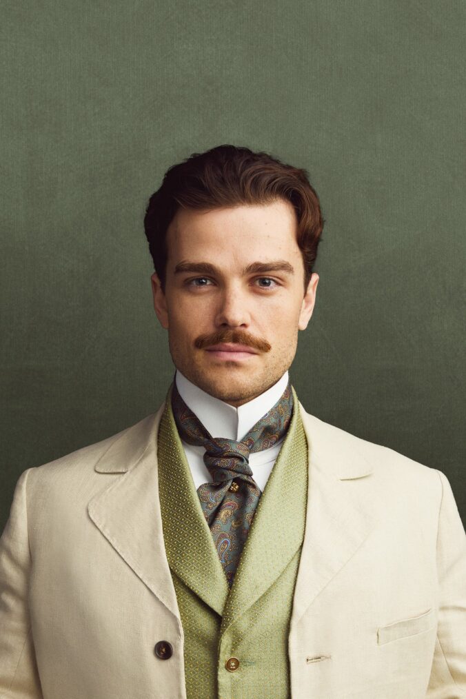 Joshua Orpin as Soames Forsyte in 'The Forsytes' on PBS Masterpiece