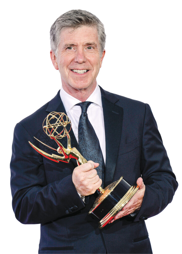 Television host Tom Bergeron, winner Outstanding Host for a Reality or Reality-Competition Program for