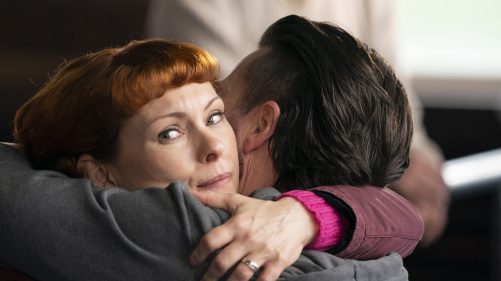 Melinda Ricci (MyAnna Buring), Patrick (Emmett J. Scanlan) in 'Unforgotten' Season 6