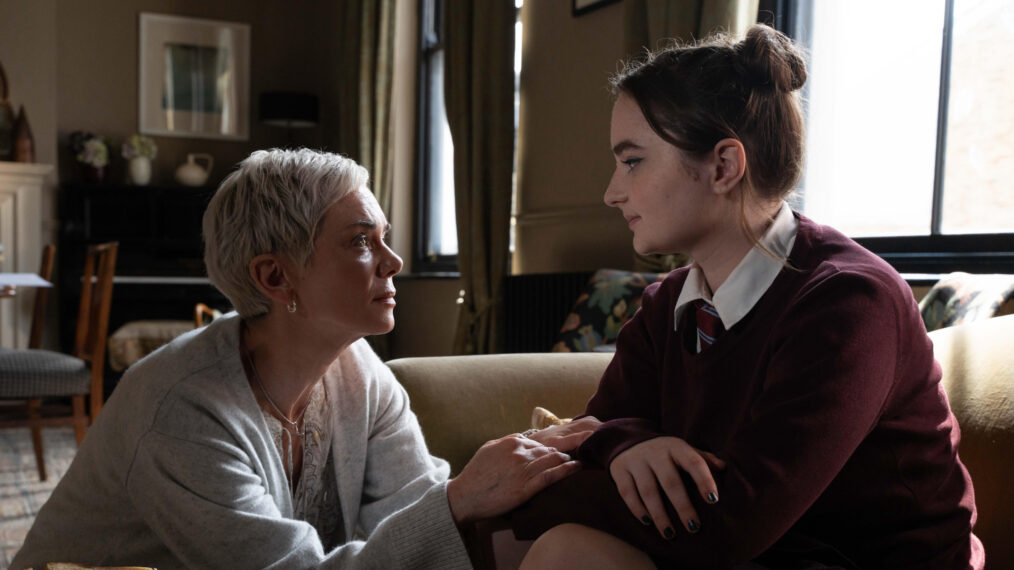 Juliet Cooper (Victoria Hamilton), Taylor Cooper (Pixie Davies) in 'Unforgotten' Season 6