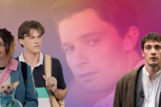 Meg Stalter as Jessica in Too Much, Christopher Briney as Conrad in The Summer I Turned Pretty, Guy Remmers as Theo in The Buccaneers, and Patrick Schwarzenegger in The White Lotus