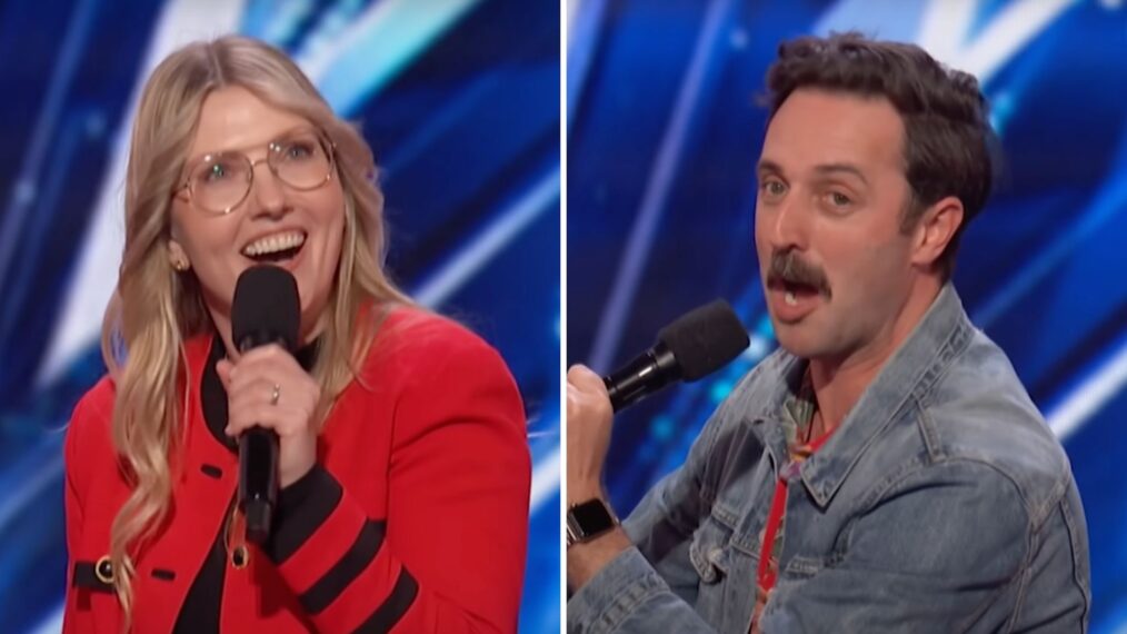 Married comedians compete on AGT