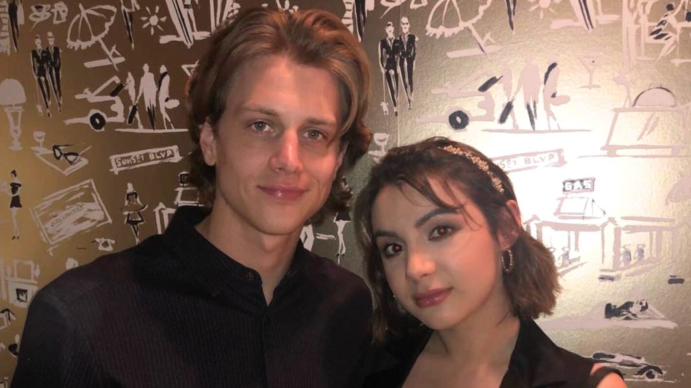 Alex Saxon and Hannah Marks together