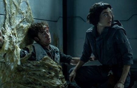 Alex Lawther and Sydney Chandler in 'Alien: Earth'
