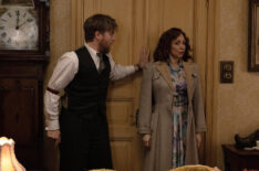 Siegfried Farnon (Samuel West), Susan (Lucy- Jo Hudson) in 'All Creatures Great and Small' Season 6