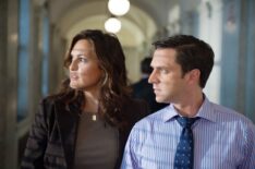 Mariska Hargitay, Raul Esparza as Benson and Barba in 'Law & Order: SVU' Season 14
