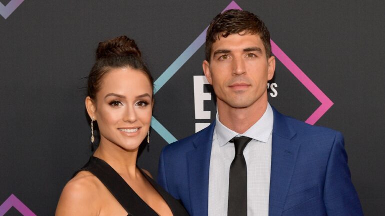 Cody Nickson and Jessica Graf attends the People's Choice Awards 2018 at Barker Hangar on November 11, 2018 in Santa Monica, California