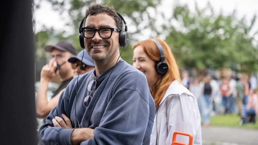 Dan Levy behind the scenes of 'Big Mistakes'