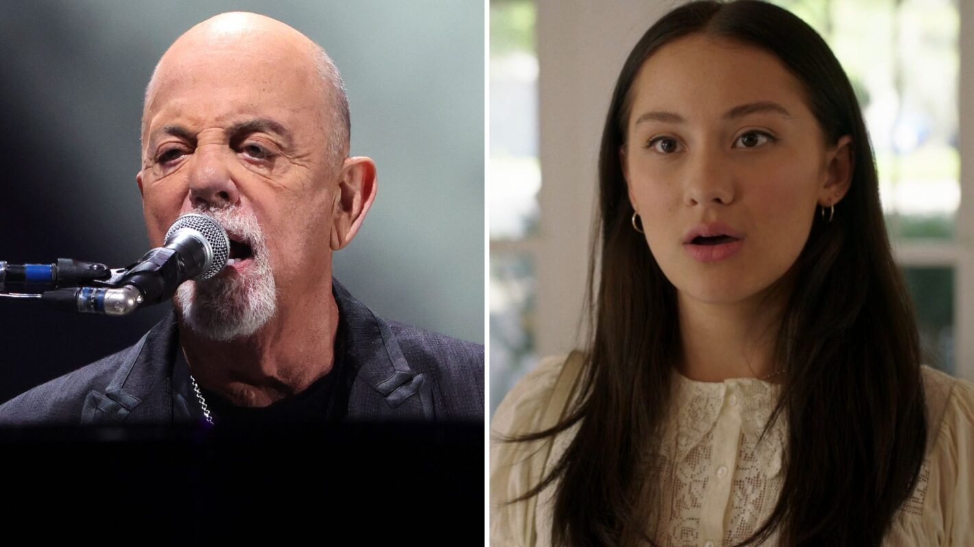 Billy Joel performs at Allegiant Stadium on November 09, 2024 in Las Vegas, Nevada, Lola Tung as Belly on 'The Summer I Turned Pretty'