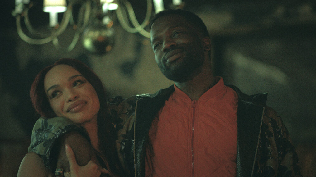 Cleopatra Coleman as Estelle, Sope Dirisu as Wes — 'Black Rabbit'