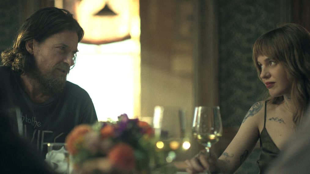 Jason Bateman as Vince, Odessa Young as Gen — 'Black Rabbit'