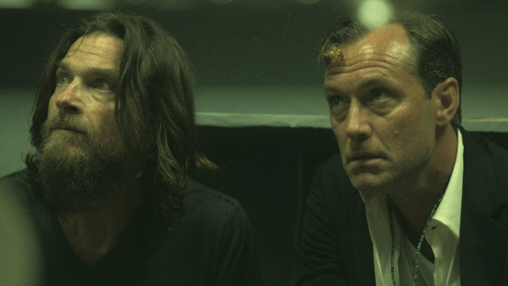 Jason Bateman as Vince, Jude Law as Jake — 'Black Rabbit'