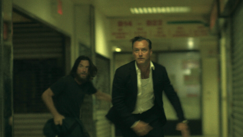 Jason Bateman as Vince, Jude Law as Jake — 'Black Rabbit'