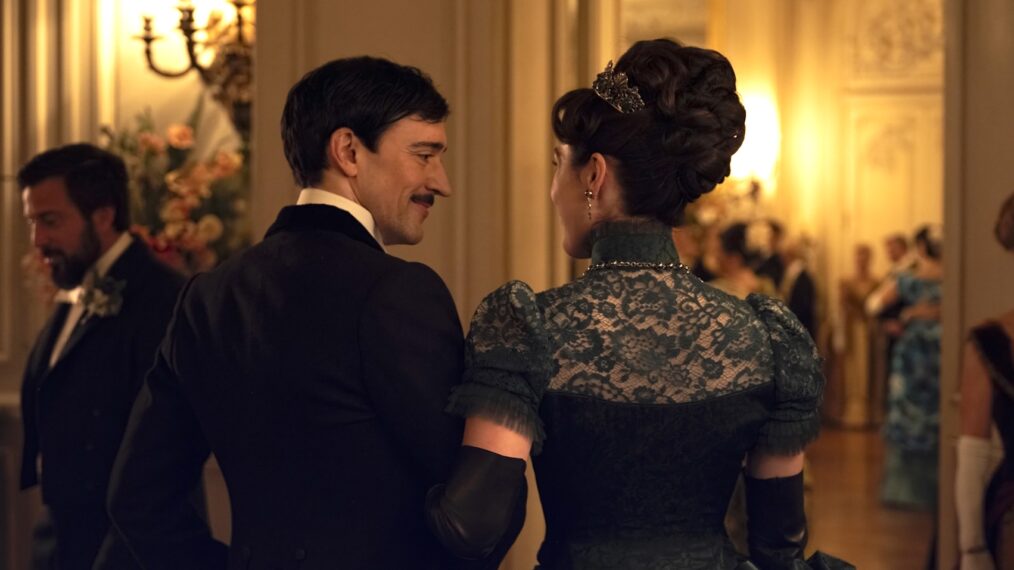 Blake Ritson and Kelley Curran in 'The Gilded Age' Season 3 finale