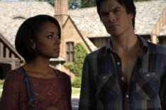 Kat Graham and Ian Somerhalder as Bonnie and Damon on 'The Vampire Diaries'