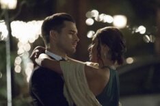 Michael Malarkey, Kat Graham in The Vampire Diaries - 'The Simple Intimacy of The Near Touch' - season 8, episode 9