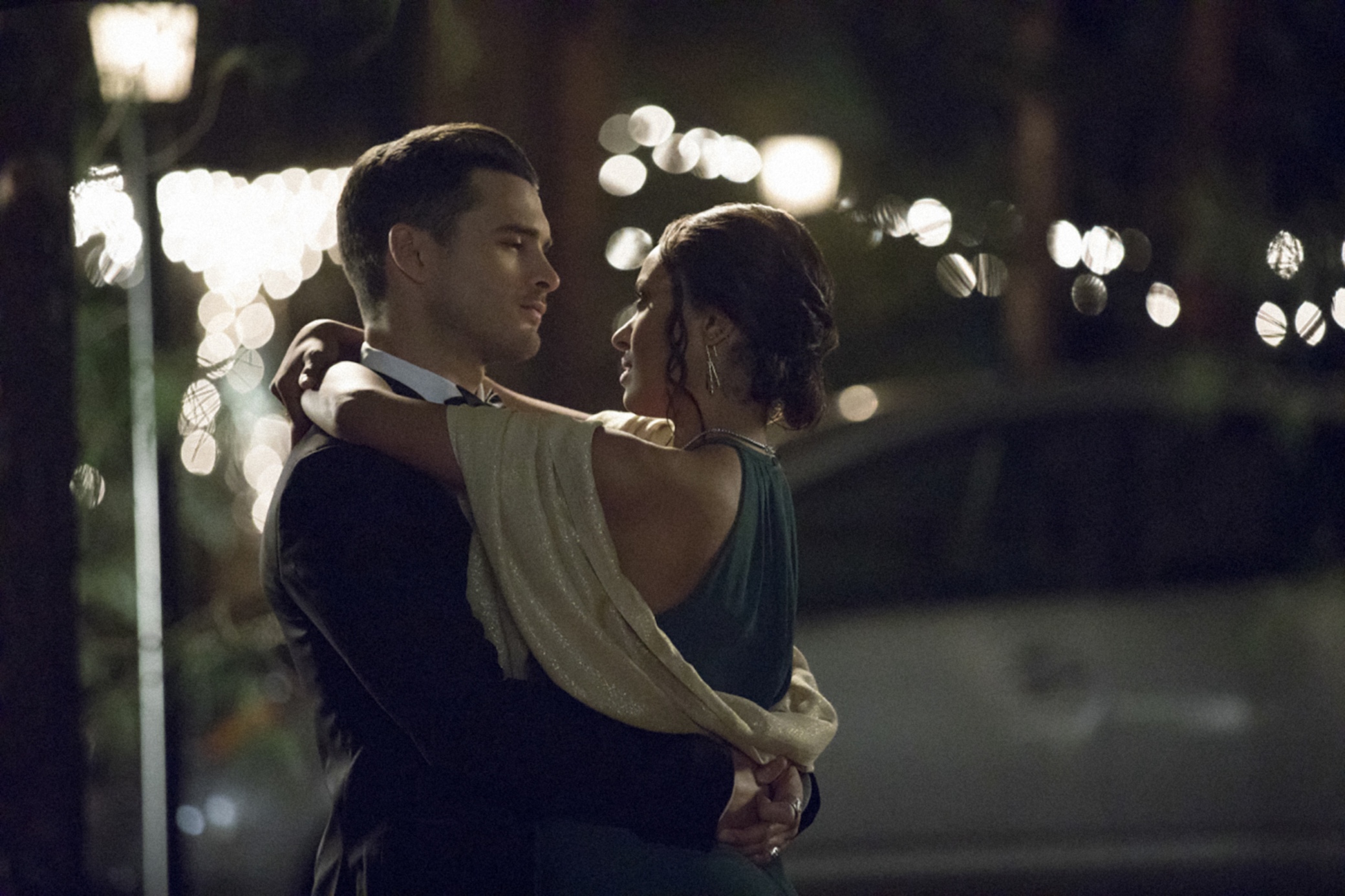 Michael Malarkey, Kat Graham as Enzo and Bonnie in 'The Vampire Diaries' Season 8