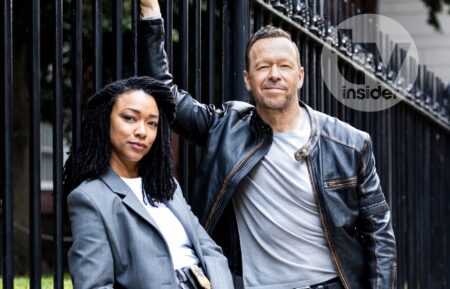 Donnie Wahlberg and Sonequa Martin-Green in 'Boston Blue'