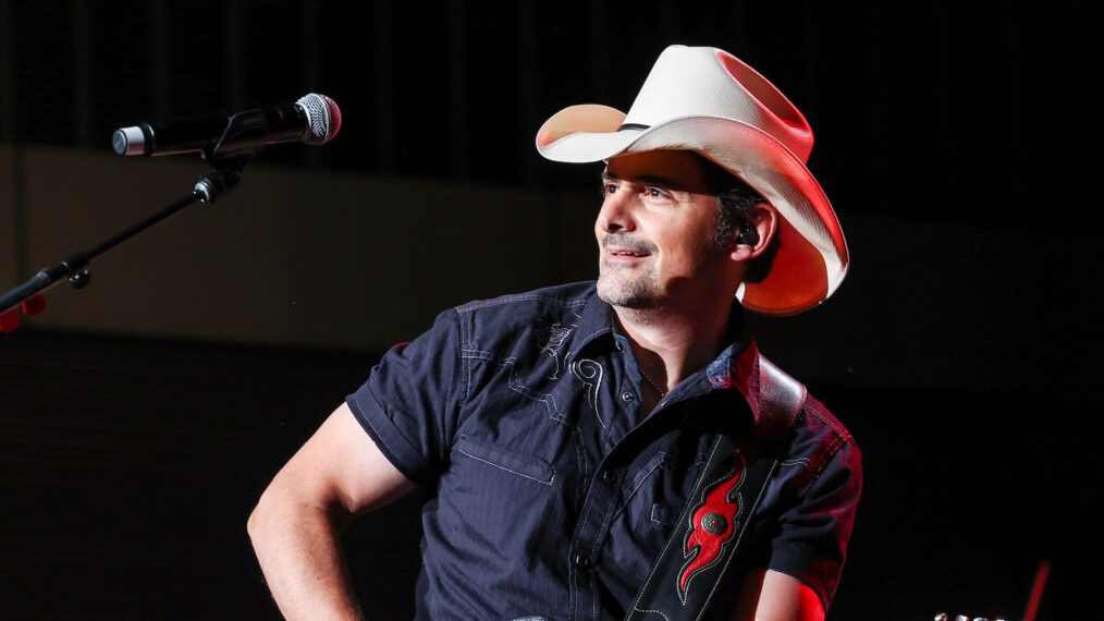 Brad Paisley performs during the ACM Party For A Cause at Ascend Amphitheater on August 23, 2022 in Nashville, Tennessee.