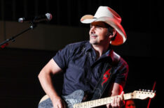 Brad Paisley performs during the ACM Party For A Cause at Ascend Amphitheater on August 23, 2022 in Nashville, Tennessee.