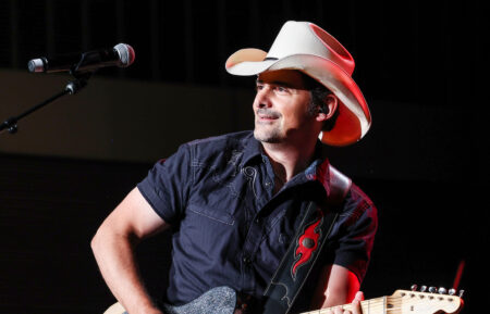 Brad Paisley performs during the ACM Party For A Cause at Ascend Amphitheater on August 23, 2022 in Nashville, Tennessee.