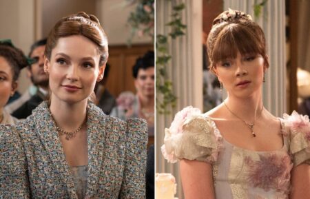 Bridgerton's Francesca and Eloise