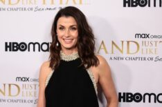Bridget Moynahan attends HBO Max's premiere of 'And Just Like That' at Museum of Modern Art on December 08, 2021 in New York City.