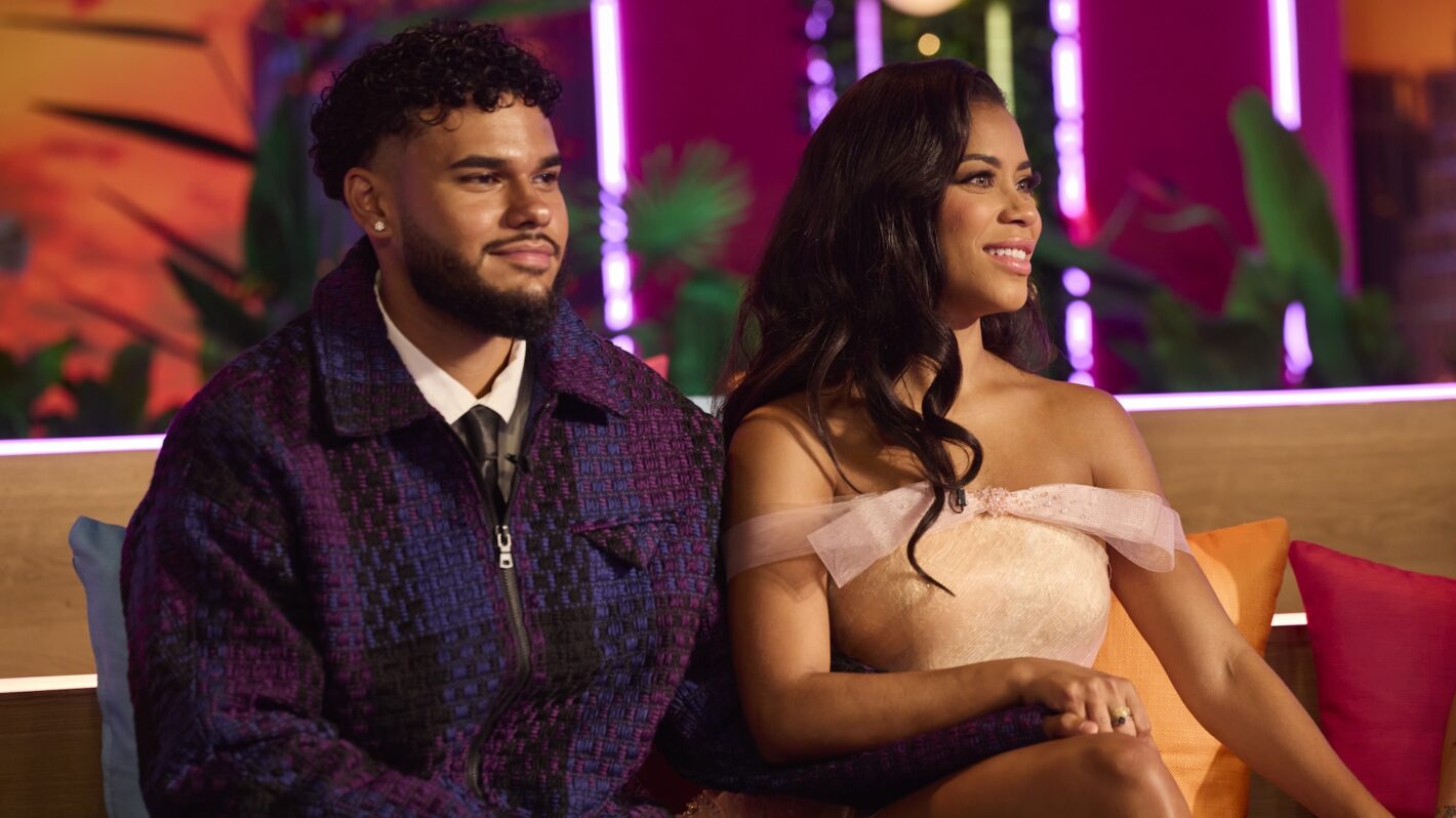 Bryan Arenales, Amaya Espinal at the 'Love Island USA' Season 7 reunion