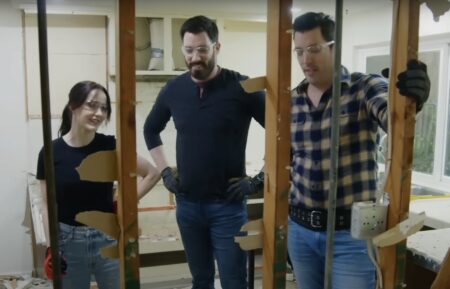 Rachel Brosnahan, Drew and Jonathan Scott