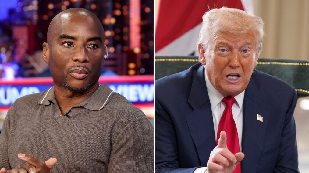 Charlamagne Tha God and Donald Trump