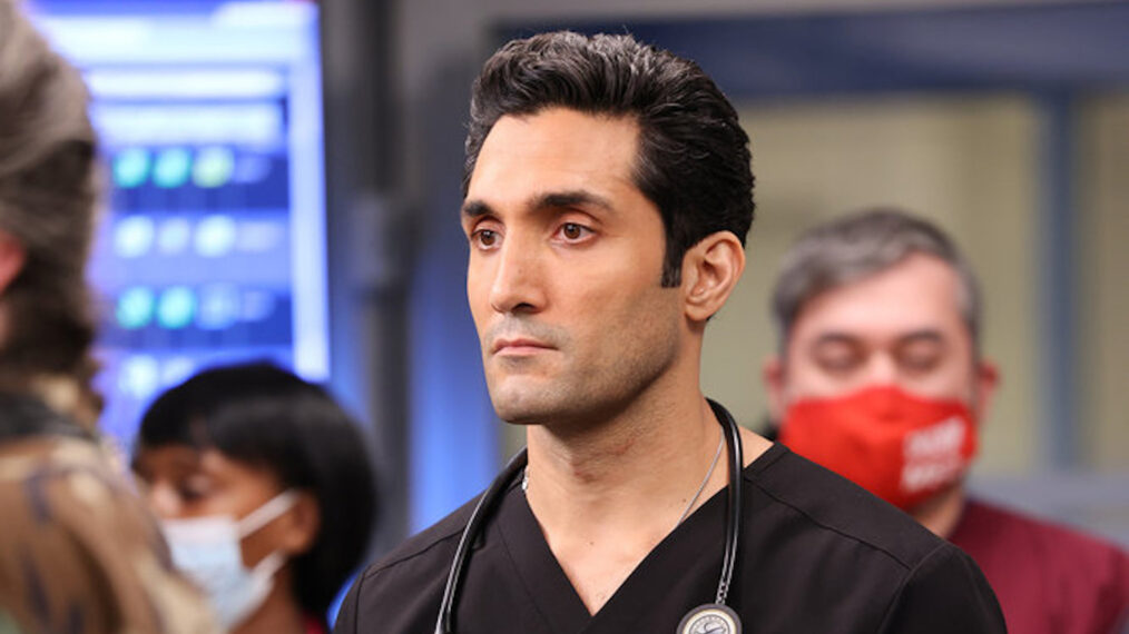 Dominic Rains on Dr. Crockett Marcel in 'Chicago Med'