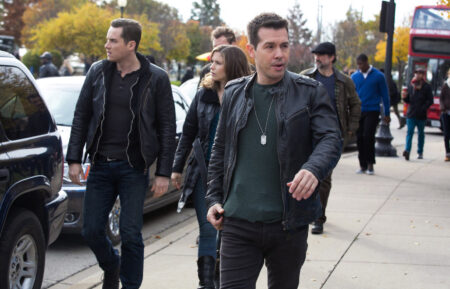 Jesse Lee Soffer, Sophia Bush, Jon Seda, and Elias Koteas on 'Chicago P.D.'