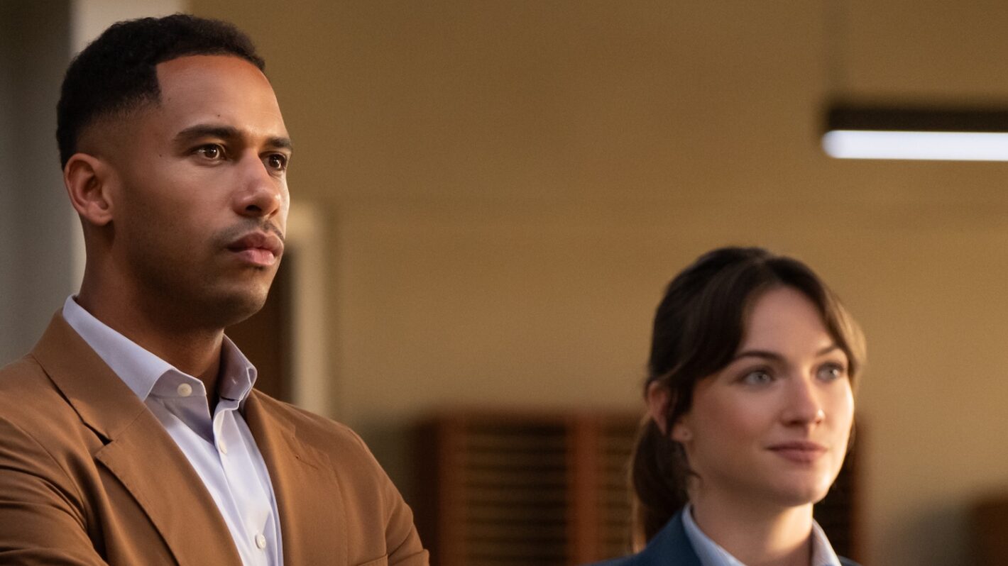 Elliot Knight as Keyonte Bell and Violett Beane as Evan Shepherd — 'Countdown' Season 1 Episode 1