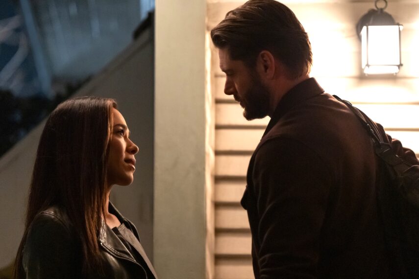 Jessica Camacho as Oliveras and Jensen Ackles as Meachum — 'Countdown' Season 1 Episode 8