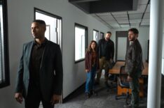 Elliot Knight as Keyonte Bell, Jessica Camacho as Amber Oliveras, Uli Latukefu as Luke Finau, and Jensen Ackles as Mark Meachum — 'Countdown' Season 1 Episode 9