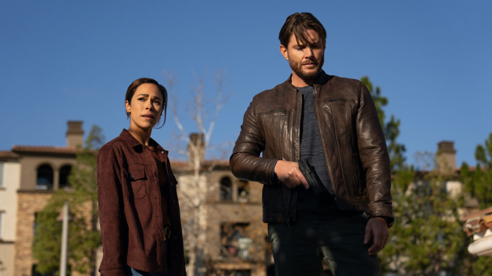 Jessica Camacho as Amber Oliveras and Jensen Ackles as Mark Meachum — 'Countdown' Season 1 Episode 10
