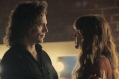 Sam Claflin (Billy Dunne), Riley Keough (Daisy Jones) in Daisy Jones and The Six