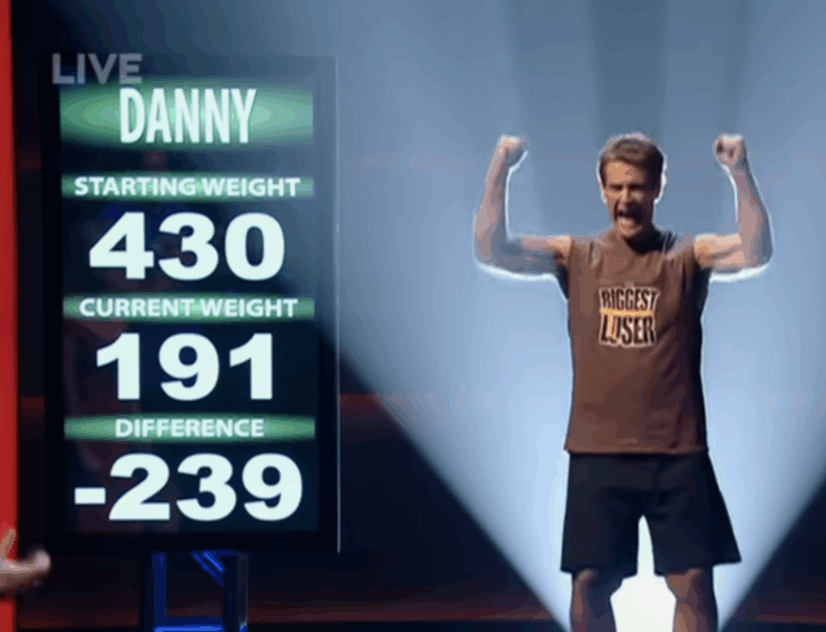 Danny Cahill on The Biggest Loser