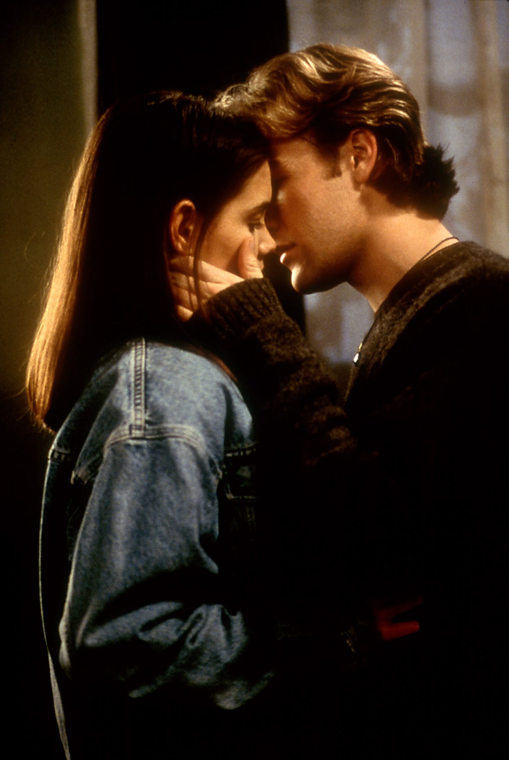 Katie Holmes, James Van Der Beek as Joey and Dawson on 'Dawson's Creek'