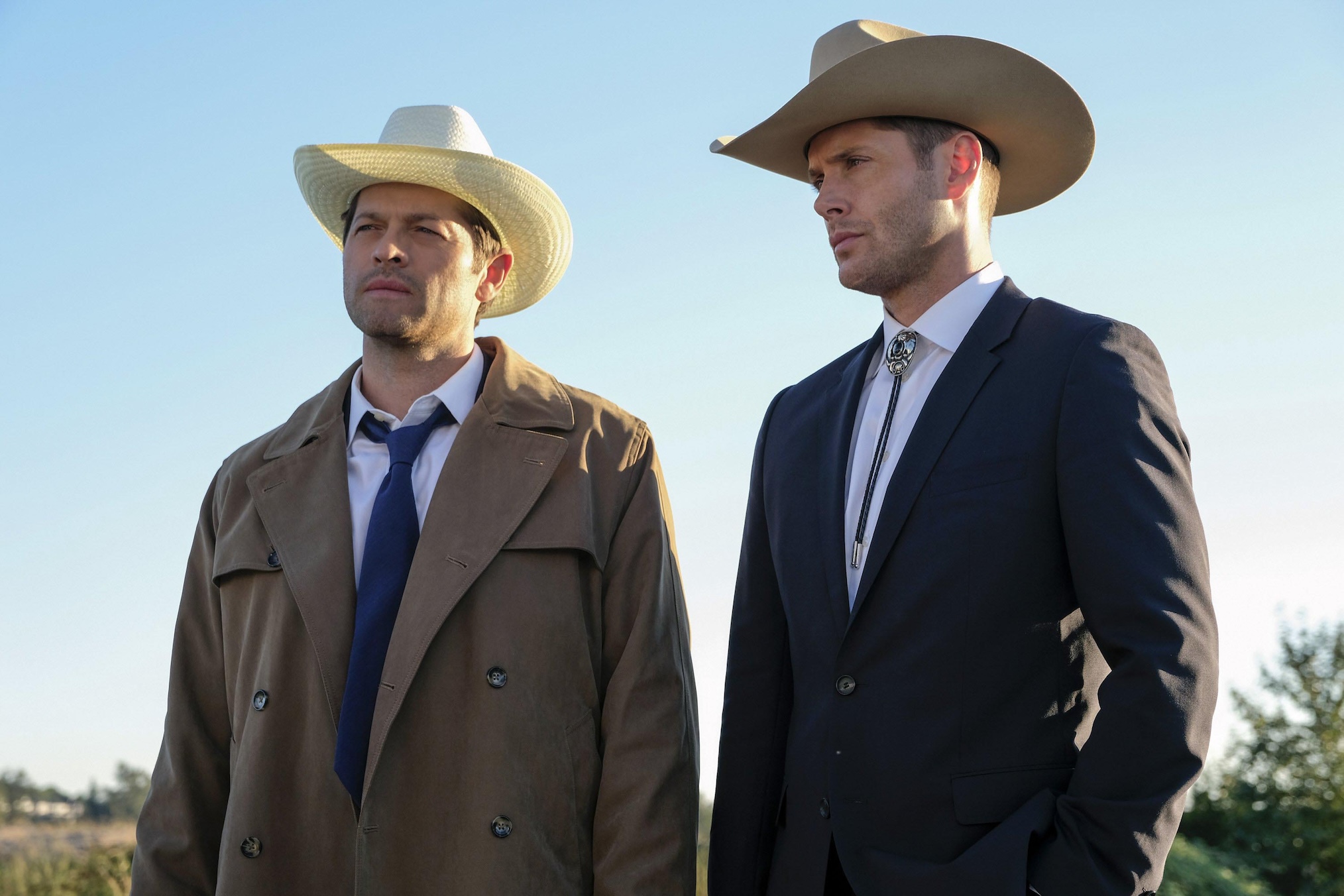 Misha Collins as Castiel and Jensen Ackles as Dean on 'Supernatural'